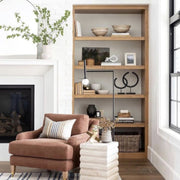 72" Carson Bookcase by Threshold Studio McGee - Tall Modern Storage Shelving Unit