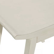 Olivia & May Traditional Wooden Stool – Classic Solid Wood Accent Seating | Rustic Home Décor