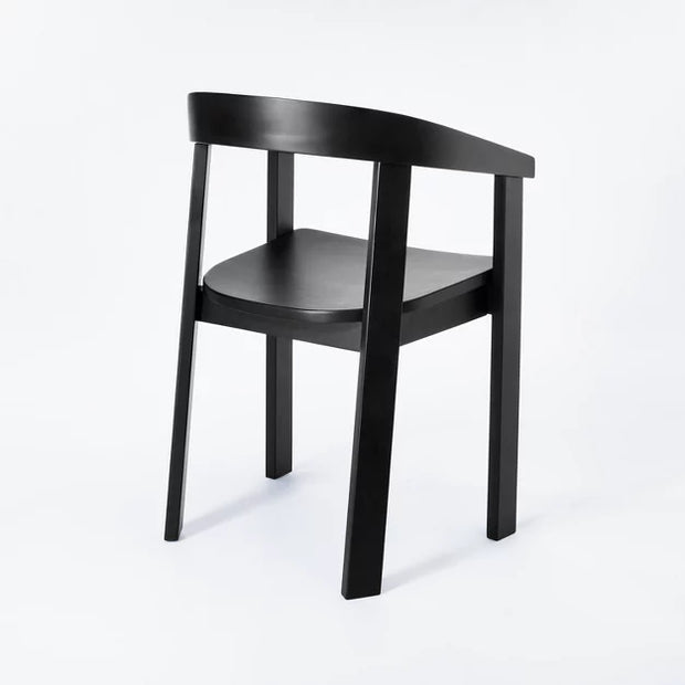Threshold™ x Studio McGee Terra Solid Wood Curved Back Dining Chair – Modern Farmhouse Dining Seat