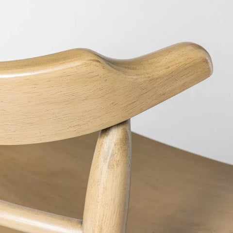 Threshold™ x Studio McGee Kaysville Curved Back Wood Dining Chair – Modern Farmhouse Dining Seat. Kaysville curved back solid wood dining chair by Threshold and Studio McGee, with modern farmhouse design