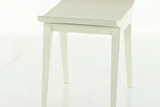 Olivia & May Traditional Wooden Stool – Classic Solid Wood Accent Seating | Rustic Home Décor