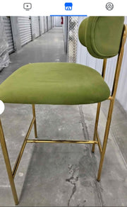 Orion Luxe counter chair with premium upholstered seating for luxury kitchen island dining