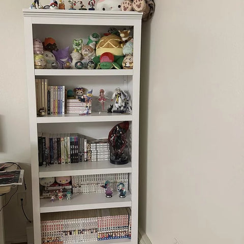 Threshold™ Carson 72" 5-Shelf Bookcase – Tall Wood Bookshelf with Adjustable Shelves