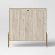 Threshold™ Elowen 2-Door Cabinet – Modern Storage Cabinet with Adjustable Shelves. Threshold Elowen modern 2-door cabinet with adjustable shelves, closed storage solution for home