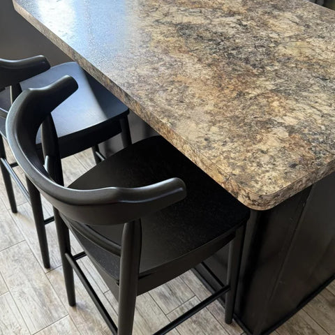 Threshold™ Kaysville Curved Back Wood Counter Height Barstool – Studio McGee Design, Modern Kitchen Stool, Threshold Kaysville curved back counter height wood barstool designed with Studio McGee, Kaysville Curved Back Counter Barstool – Threshold™ x Studio McGee | Wood Kitchen Stool