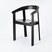 Threshold Studio McGee Terra dining chair with curved back, solid wood construction, and natural finish. Terra Curved Back Solid Wood Dining Chair – Threshold™ x Studio McGee