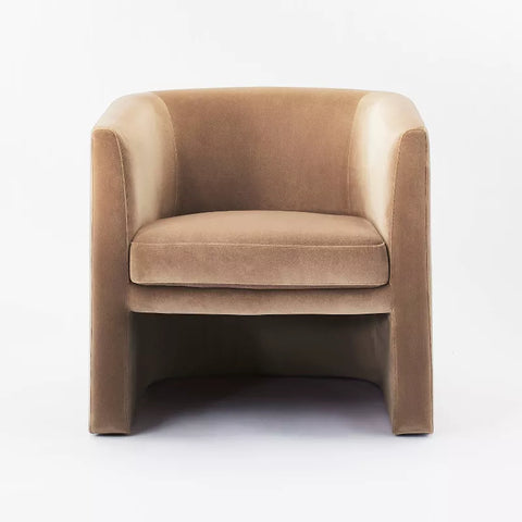 Threshold™ x Studio McGee Vernon Upholstered Barrel Accent Chair – Modern Cozy Lounge Chair

