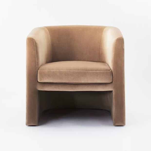 Threshold™ x Studio McGee Vernon Upholstered Barrel Accent Chair – Modern Cozy Lounge Chair

