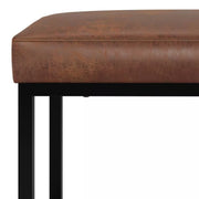 WyndenHall Kerwood 26" Contemporary Rectangle Bench – Upholstered Entryway or Bedroom Bench, WyndenHall 26" Kerwood Contemporary Rectangle Bench