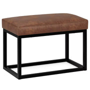 WyndenHall Kerwood 26" Contemporary Rectangle Bench – Upholstered Entryway or Bedroom Bench